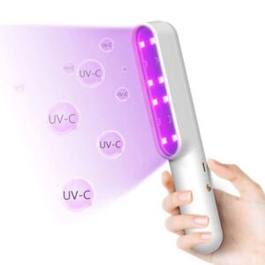 Lampa germicida portabila UV-C Multi LED, PurpleGlow 7W, New Generation, cu acumulator-11