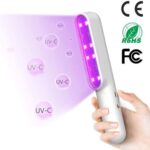 Lampa germicida portabila UV-C Multi LED, PurpleGlow 7W, New Generation, cu acumulator