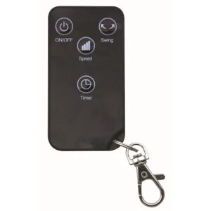 Ventilator cu picior Star-Light FTBB-60W, 40 cm diametru, 3 trepte viteza, Telecomanda, Timer, Negru