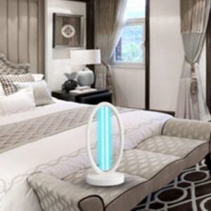 Lampa UV-C biocida cu Ozon, telecomanda cu 3 programe, alba, 38W