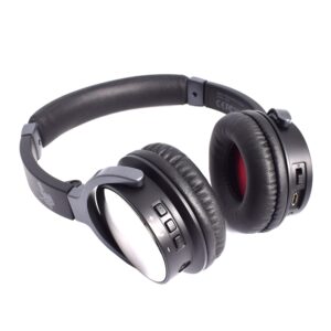 Casti audio Wireless cu microfon, Entertainment, Hands-free, autonomie 12 ore, negre