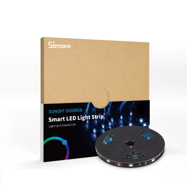 Extensie Banda LED RGB Sonoff L1-Lite, telecomanda, 2 m
