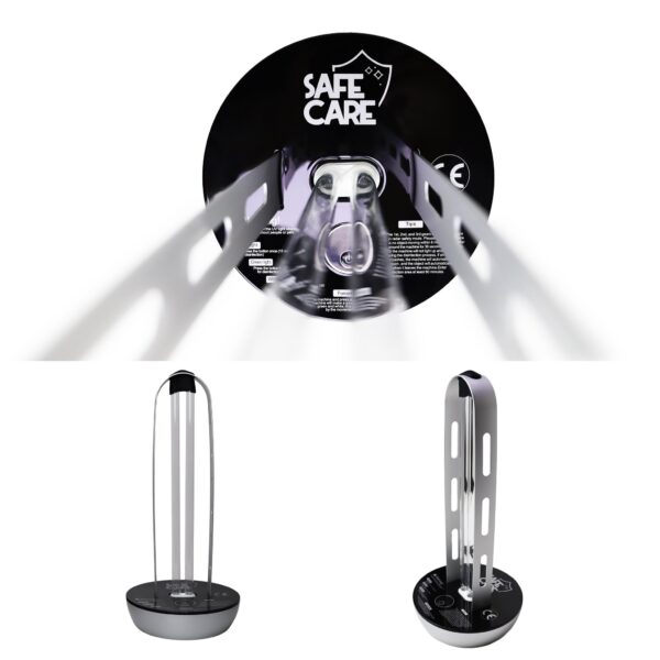 Lampa UV-C germicida cu ozon, senzor de prezenta, temporizator si functie delay, 38W -60 mp