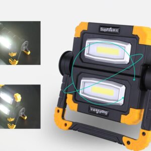 Proiector LED portabil SupFire G7, 20W, 2000 lm, reincarcabil, COB, Acumulator 5000mAh