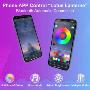 Banda LED Ustellar 20m RGB, Sincronizare Muzica, Bluetooth, Telecomanda