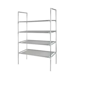 Raft Pentru Pantofi, 12 perechi, 4 nivele, 87x60x28 cm