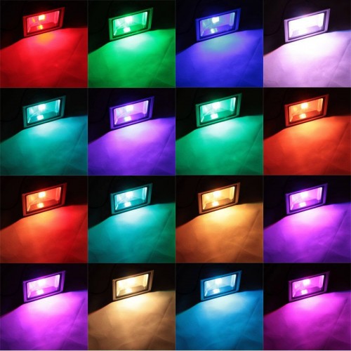 pace Belly Slump Proiector de podea LED RGB, Telecomanda, luminozitate reglabila, 20W, IP66  Waterproof OEM, 163,00 lei - Klio