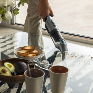 Aspirator de mana Conga RockStar 15000 CECOTEC 5432, 200W, Reincarcabil, Baterie Li-Ion 14.8V, 2500 mAh, autonomie 30 min, Negru