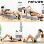 Bara pentru abdomene cu ventuza si ghid de exercitii CoreUp InnovaGoods Sport Fitness
