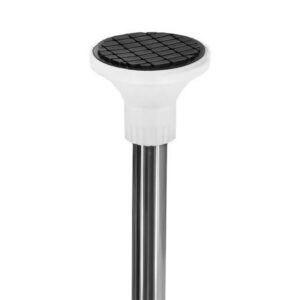 Etajera telescopica pentru baie cu 4 nivele, universala, suport prosop, montare pe colt, inaltime reglabila