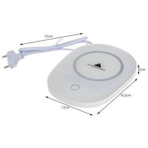 Incalzitor electric universal pentru mentinerea bauturilor calde, automat, cana sau pahar, termostat, consum mic