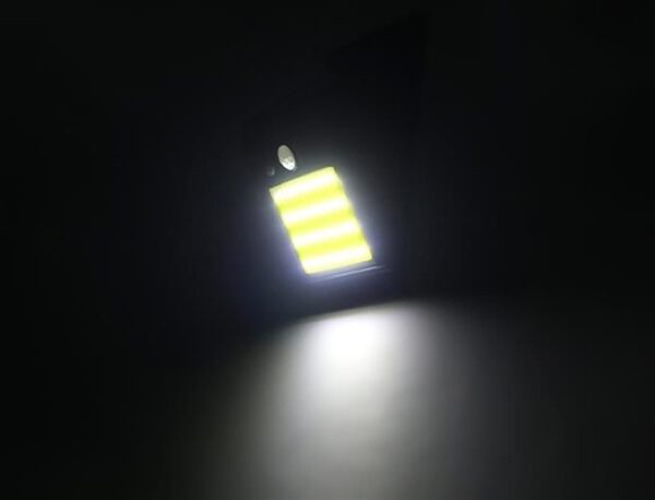 Lampa solara 48 LED-uri COB, senzor de lumina, senzor de miscare, lumina naturala