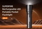 Lanterna LED Superfire S33-C, 210 lm, distanta180 m, incarcare USB, 5W