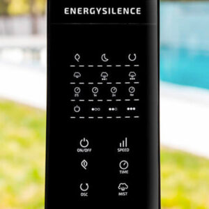 Ventilator cu Umidificare Cecotec EnergySilence 690 FreshEssence 90W, Telecomanda, Temporizator