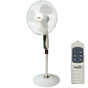 Ventilator cu stativ SFP 40, cu telecomandă, 40 cm, 45W, temporizator, functie vant, 3 trepte viteza, alb (2)
