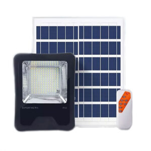 Proiector LED Superfire FF1-D, Panou solar, Senzor Lumina, 166W, 1400lm, Telecomanda, Waterproof