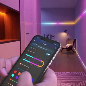 Banda LED Govee RGBIC Pro H619C, 10m, Sincronizare Muzica, Wifi si Bluetooth, Alexa , Google Asistant, strat protector