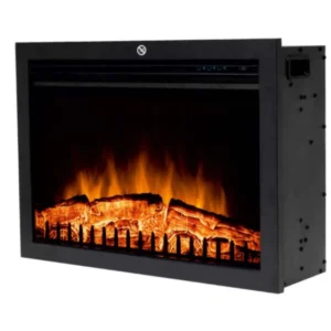 Semineu Electric incorporabil Home 3D, intensitate reglabila, telecomanda, termostat, 2 trepte incalzire, 1000 - 2000W