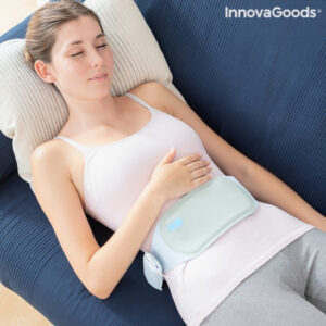Curea termica de masaj fara fir reincarcabila Beldisse InnovaGoods Wellness Relax, Incalzire, 3 niveluri de intensitate