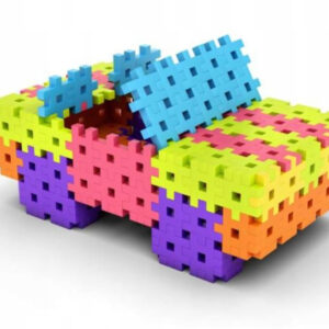 Set de constructie Meli Basic, 600 piese colorate