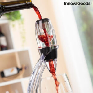 Aerator de vin profesional cu suport turn si baza anti-picurare Winair Innovagoods