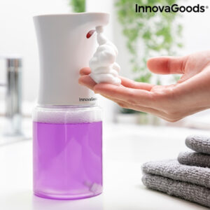 Dozator automat de sapun lichid cu senzor de miscare Foamy InnovaGoods Home Houseware, 350 ml