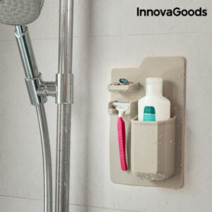 Organizator de baie din silicon InnovaGoods Home Houseware