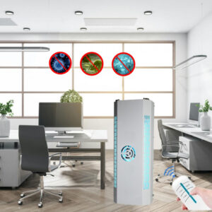 Lampa UV-C pentru dezinfectia aerului in prezenta persoanelor, telecomanda, temporizator, 60mc/h, 100W