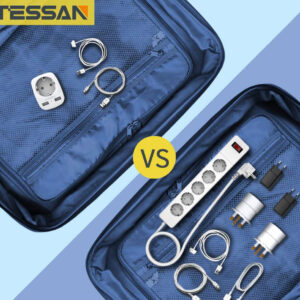 Adaptor priza Marea Britanie, Europe to UK, Tessan TS-611, EU - UK, 2 x USB - 2,4A, 10A