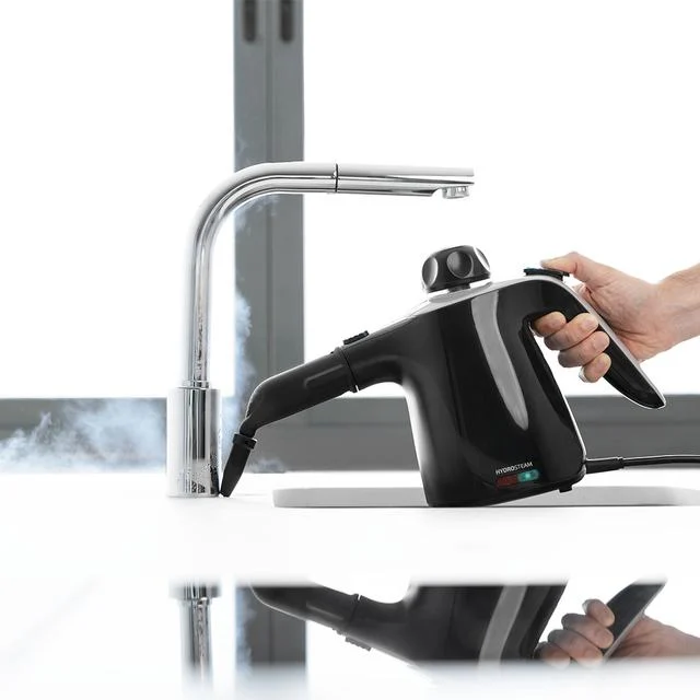 Aparat de curatat cu abur Cecotec 5516, presiune maxima 3,5 bar, putere 1100W, Debit de abur 40g min