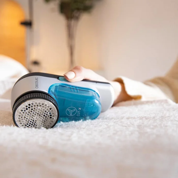 Aparat de curatat scame Cecotec Cut-X 4500, 8800 rpm, acumulator, cap reglabil