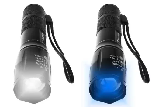 Lanterna LED SupFire E10, LED, 10W, 900 lm, 2300 mAh, IPX7, 5 moduri, Negru
