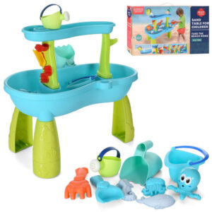Masuta de joaca Rovo HG-1219 pentru apa si nisip, accesorii incluse