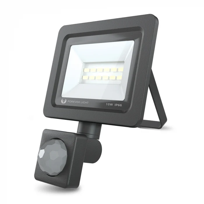 Proiector LED cu senzor de miscare Forever Light PROXIM II 10W, 800 lm, 12 Leduri, lumina alb neutru 4500K 3 Proiector LED cu senzor de miscare Forever Light PROXIM II 10W, 800 lm, 12 Leduri, lumina alb neutru 4500K