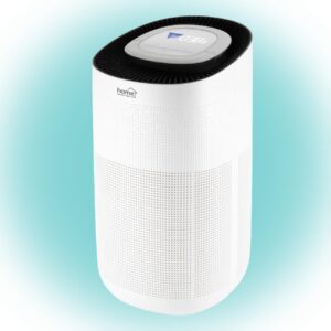 Purificator de aer Home cu lumina UV, 5 etape de filtrare, Touch Screen, Mod Auto, Timer, CADR 400 mc/h, 50 mp