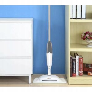 Mop cu aspirator, 2 in 1 cu pulverizator apa, rezervor 300ml,4 lavete microfibra, RUHHY