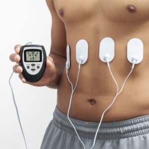 Electrostimulator Muscular ClyBlast InnovaGoods, 10 viteze, 10 nivele de intensitate, temporizator