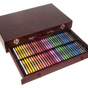 Set pentru pictura si desen Maaleo Art, trusa organizare din lemn, 143 piese