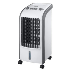 Racitor de aer portabil Home Max Cool cu lamele oscilante, filtru de praf, 80W, 3 trepte de viteza, rezervor 3l