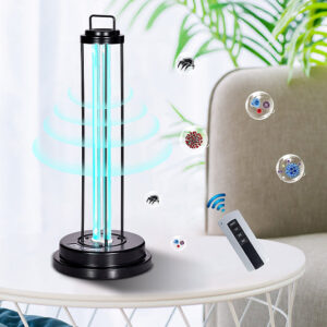 Lampa UV-C cu Ozon SterilMax 38W, Dubla Sterilizare, Telecomanda, Functie delay, Temporizator, Cadru metalic, Suprafata 60 mp