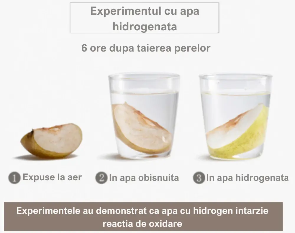 Sticla Generator de Apa Hidrogenata Portabila, Acumulator, Ecran Tactil, 280 ml