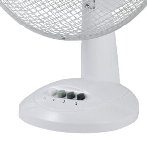 Ventilator de masa Home Cool Wind, 40W, 3 trepte de viteza, Oscilare, Reglabil, Silentios, Alb