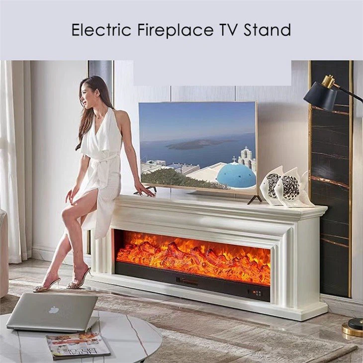 Semineu Electric Luxe Fire Majestic XL, 150 x 60 cm x 32 cm, Lemn masiv Stejar alb, Efect Flacara 3D si Jar incandescent, Telecomanda, Timer, 1500W 2 Semineu Electric Luxe Fire Majestic XL, 150 x 60 cm x 32 cm, Lemn masiv Stejar alb, Efect Flacara 3D si Jar incandescent, Telecomanda, Timer, 1500W