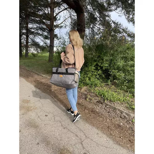 Geanta termica pentru picnic si plaja Trizard, 40 L, izolatie EVA, impermeabila, gri 3 Geanta termica pentru picnic si plaja Trizard, 40 L, izolatie EVA, impermeabila, gri